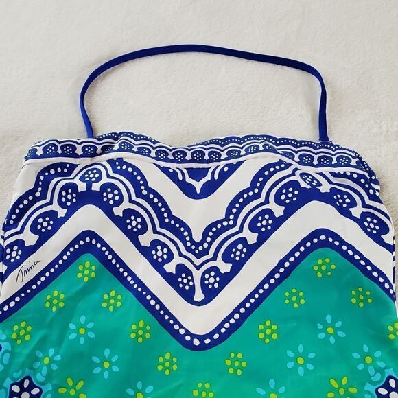 Trina Turk Seychelles Tankini Top - Picture 2 of 7